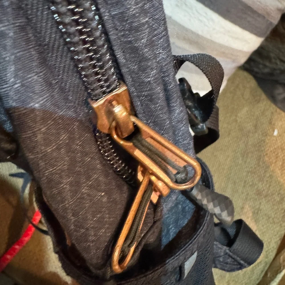 The North Face Black Backpack Rose Gold‎